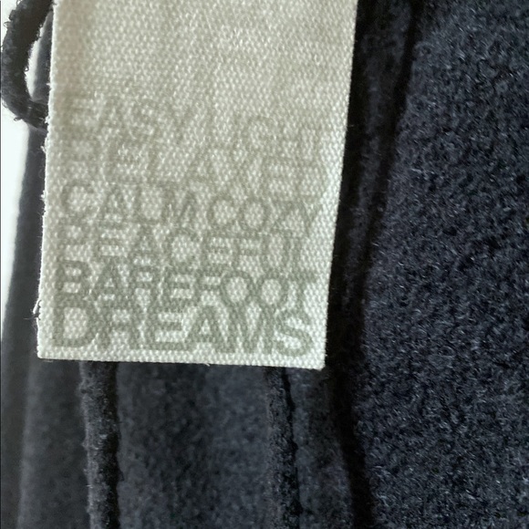 Barefoot Dreams Cozy Chic Lite Long Black Skirt 1X - Picture 5 of 8